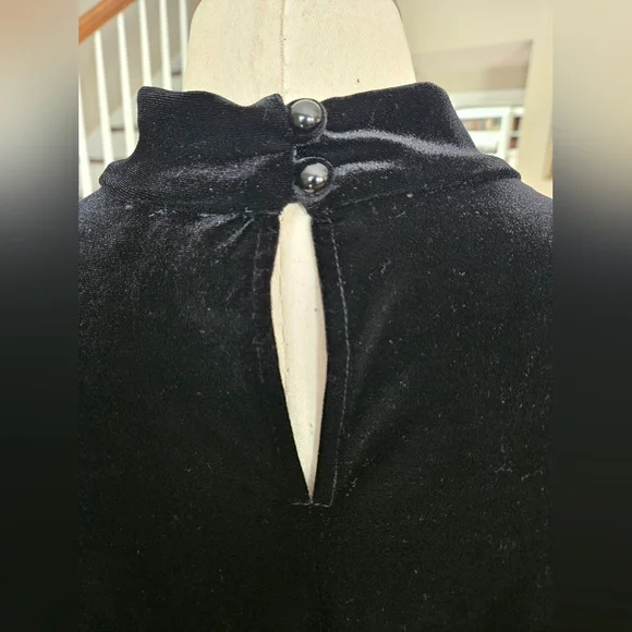 The Limited Black Velvet Top PXL - Picture 4 of 5